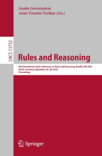 Rules And Reasoning : 6th International