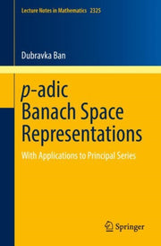 Padic Banach Space Representations
