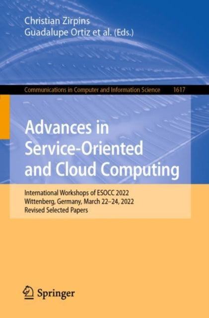 Advances In Service-oriented And Cloud C