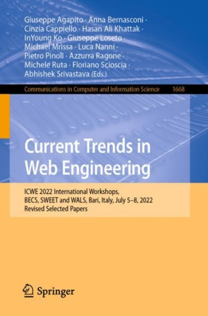 Current Trends In Web Engineering : Icwe
