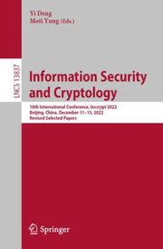 Information Security And Cryptology : 18