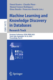 Machine Learning And Knowledge Discovery