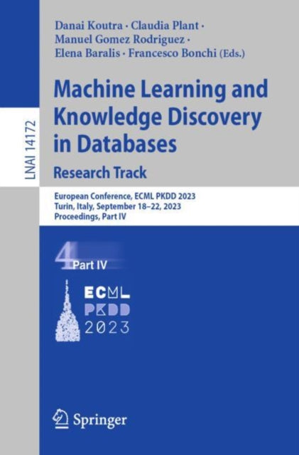 Machine Learning And Knowledge Discovery
