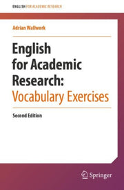 English For Academic Research Vocabulary By Wallwork, Adrian