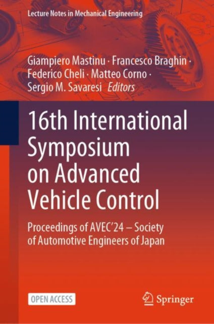 16th International Symposium On Advanced By Mastinu, Giampiero
