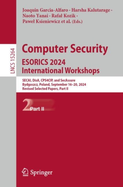 Computer Security Esorics 2024 Internati