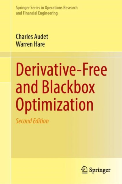 Derivativefree & Blackbox Optimization
