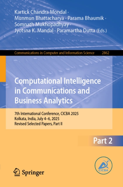 Computational Intelligence In Communicat By Chandra Mondal, Kart