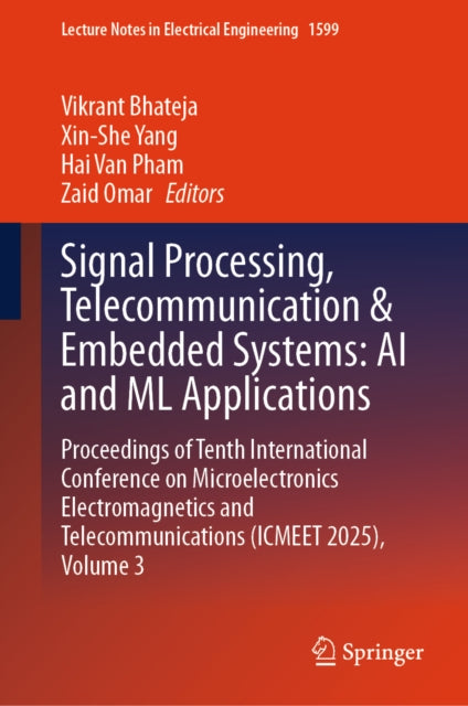 Signal Processing Telecommunication Embe By Bhateja, Vikrant