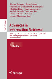 Advances In Information Retrieval By Campos, Ricardo