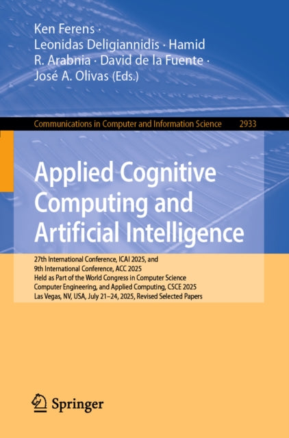 Applied Cognitive Computing & Artificial By Ferens, Ken