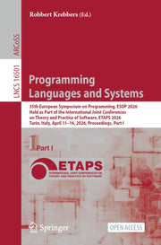 Programming Languages & Systems By Krebbers, Robbert