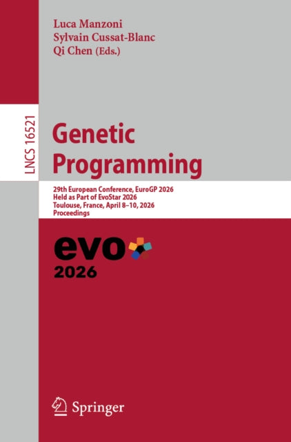 Genetic Programming By Manzoni, Luca