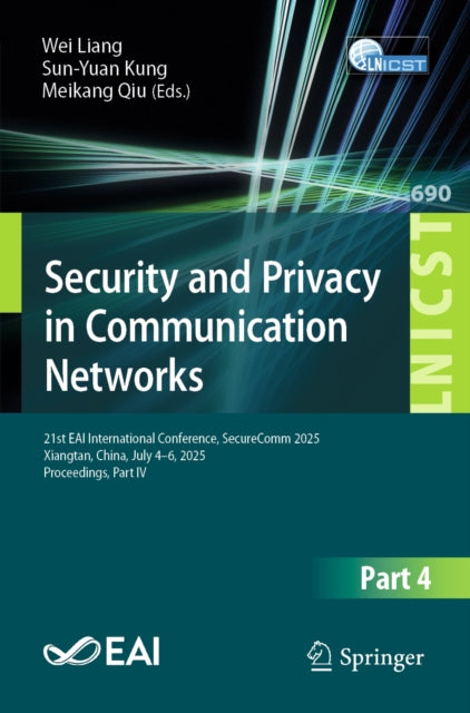 Security & Privacy In Communication Netw By Liang, Wei