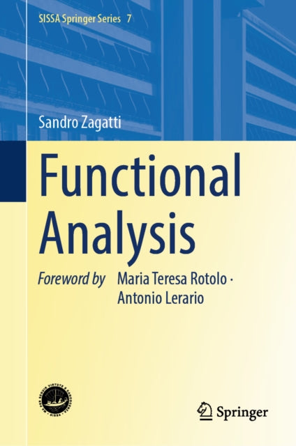 Functional Analysis By Zagatti, Sandro