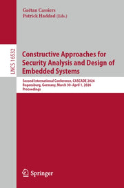 Constructive Approaches For Security Ana By Cassiers, Ga Tan