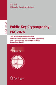 Public-key Cryptography - Pkc 2026 : 29t By Bai, Shi