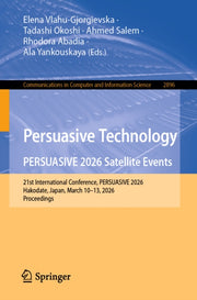 Persuasive Technology Persuasive 2026 Sa By Vlahu-gjorgievska, E