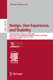 Design User Experience & Usability By Schrepp, Martin