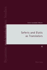 Seferis & Elytis As Translators