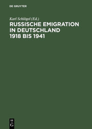 Russische Emigration In Deutschland 1918