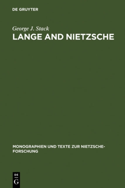 Lange And Nietzsche