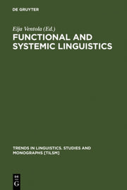 Functional And Systemic Linguistics