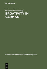 Ergativity In German