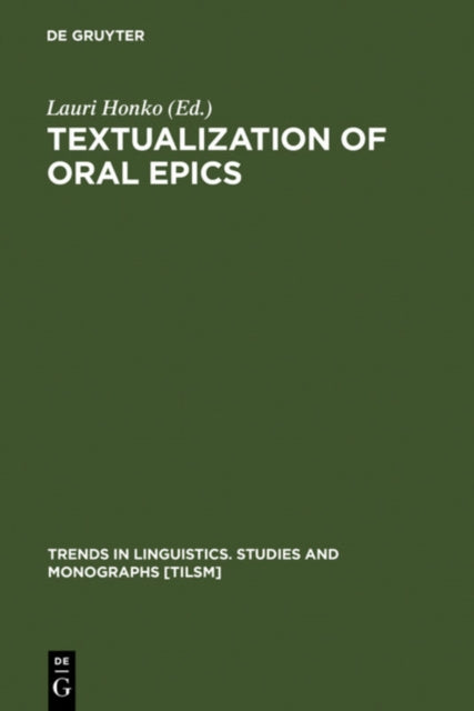 Textualization Of Oral Epics