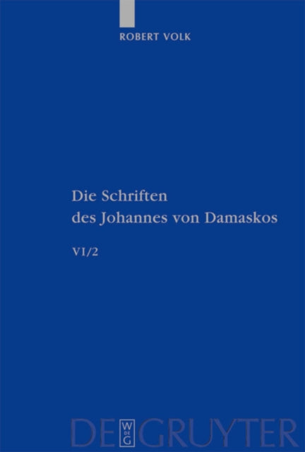 Die Schriften, Band 6-2, Historia Animae