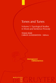 Tones And Tunes, Volume 1, Typological S