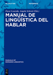 Manual De Ling  Stica Del Hablar