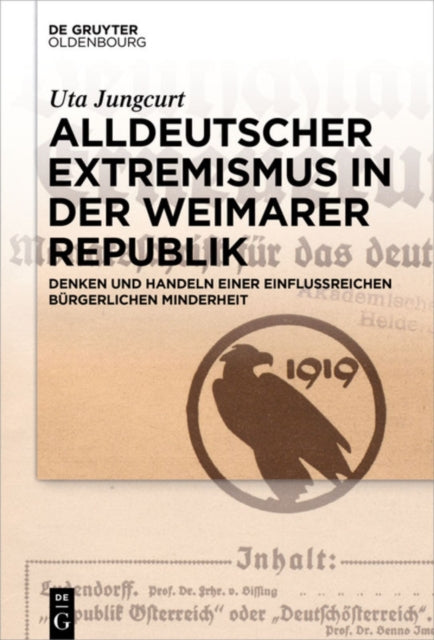 Alldeutscher Extremismus In Der Weimarer