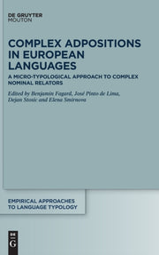 Complex Adpositions In European Language
