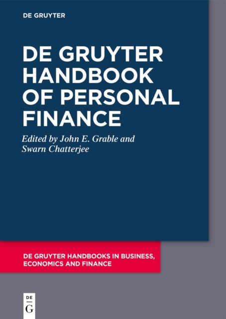De Gruyter Handbook Of Personal Finance