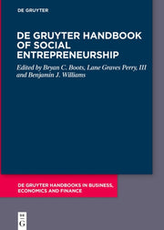 De Gruyter Handbook Of Social Entreprene By Boots, Bryan C