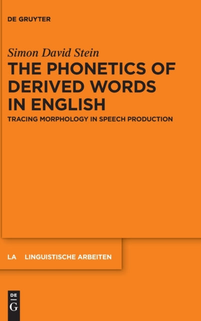 The Phonetics Of Derived Words In Englis