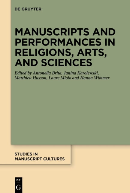 Manuscripts And Performances In Religion