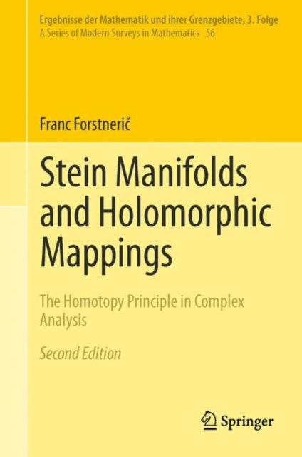 Stein Manifolds And Holomorphic Mappings