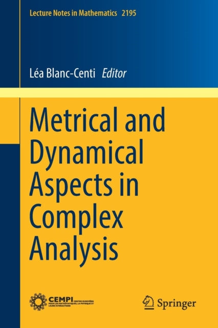 Metrical And Dynamical Aspects In Comple