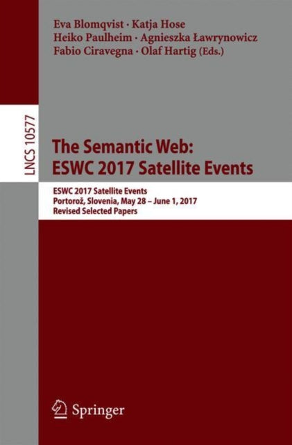 The Semantic Web Eswc 2017 Satellite E