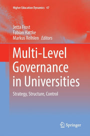 Multi-level Governance In Universities :