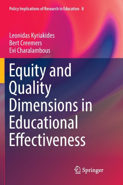 Equity And Quality Dimensions In Educati