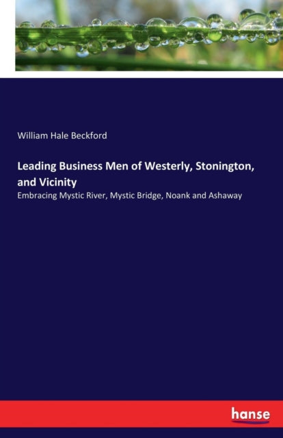 Leading Business Men Of Westerly, Stonin