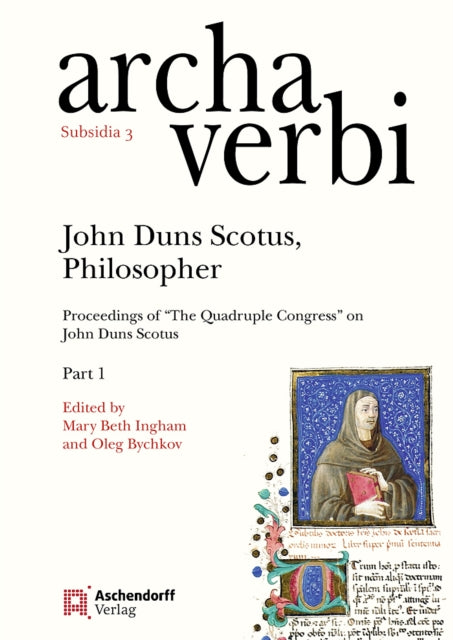 John Duns Scotus Philosopher By Bychkov, Oleg