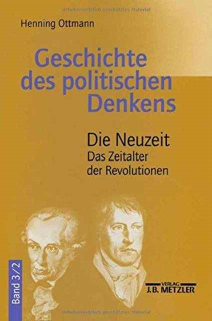 Geschichte Des Politischen Denkens