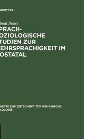Sprachsoziologische Studien Zur Mehrspra
