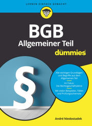Bgb Allgemeiner Teil Fr Dummies