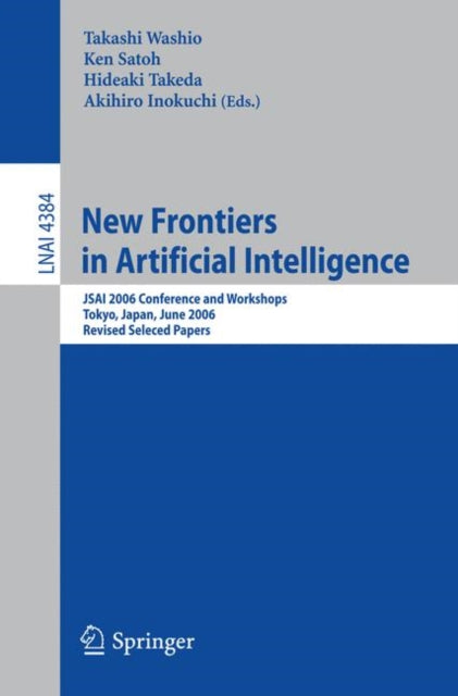 New Frontiers In Artificial Intelligence