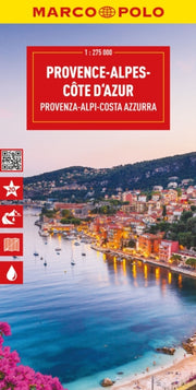 Provence Alps Cote Dazur Marco Polo Map